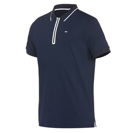 Daniel Springs Funktions Pique Halbarm Polo navy