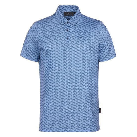 Daniel Springs Funkční polo s krátkým rukávem džínovina