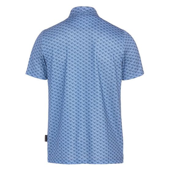 Daniel Springs Funkční polo s krátkým rukávem džínovina