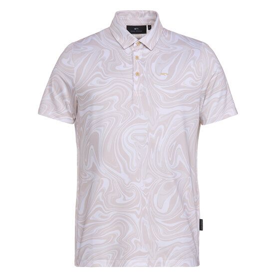 Daniel Springs Funkční polo s krátkým rukávem písek