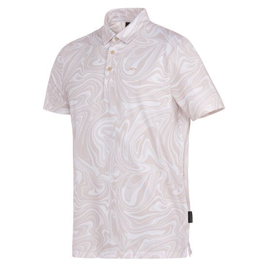 Daniel Springs Funkční polo s krátkým rukávem písek