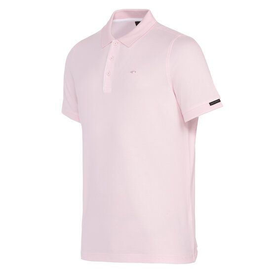 Daniel Springs  Bavlněná polokošile s krátkým rukávem  růžová