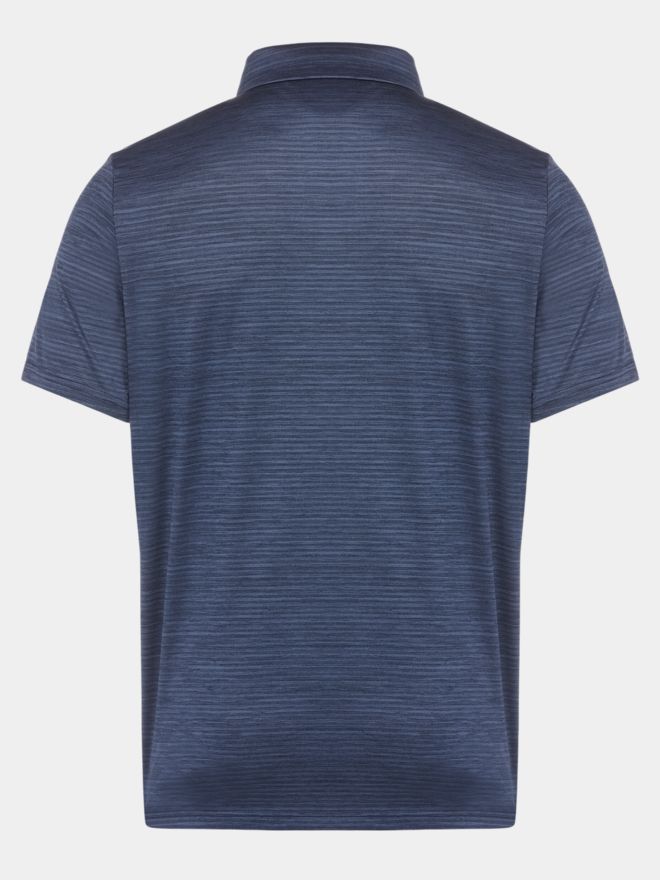 Daniel Springs Melange Funktions Halbarm Polo navy