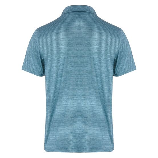 Daniel Springs Melange Funktions Halbarm Polo petrol