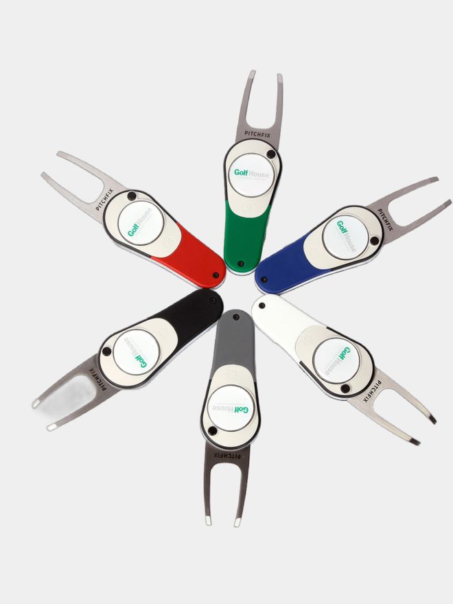 Pitchfix Icon Pitchgabel mit GH-Logo-Ballmarker grün