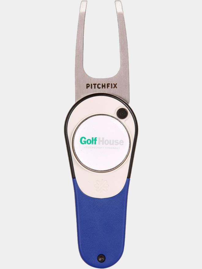 Pitchfix Icon Pitchgabel mit GH-Logo-Ballmarker navy
