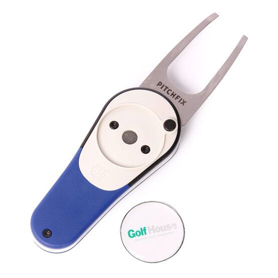 Pitchfix Icon Pitchgabel mit GH-Logo-Ballmarker navy