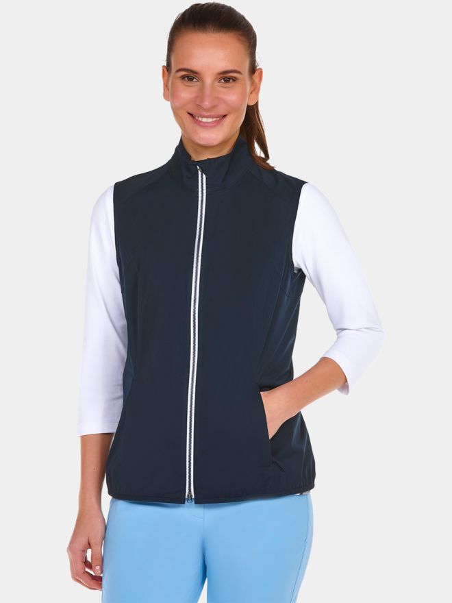 Valiente Leichte, wasserabweisende Windstopp Weste navy