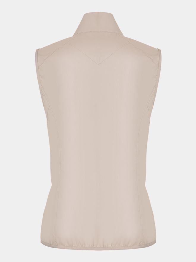 Valiente Leichte, wasserabweisende Windstopp Weste sand