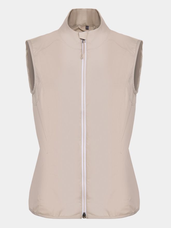 Valiente Leichte, wasserabweisende Windstopp Weste sand