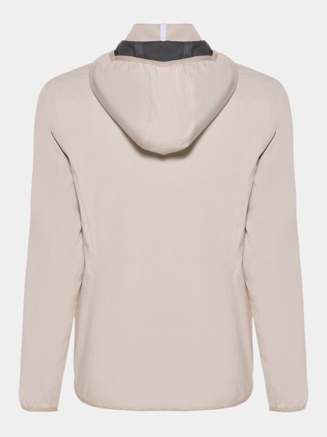 Valiente Wasserdichte, voll verschweisste Regen Jacke sand