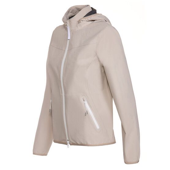 Valiente Wasserdichte, voll verschweisste Regen Jacke sand