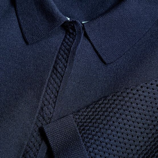 Valiente Pletená polokošile s delším rukávem námořnictvo