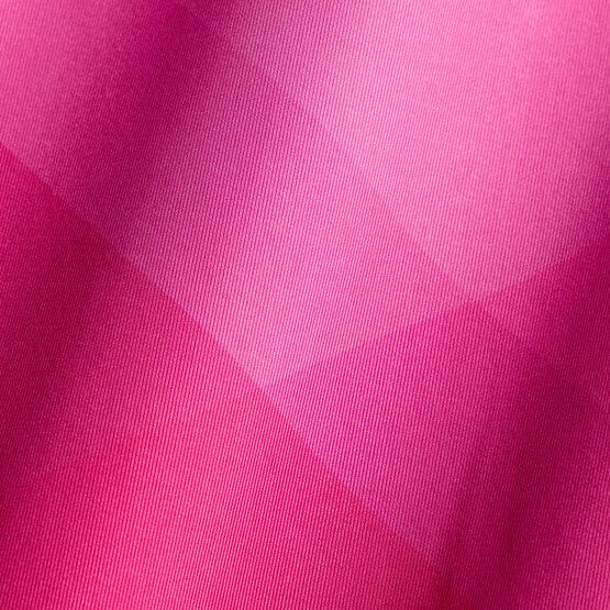 Valiente Gradient Druck Funktions Halbarm Polo pink