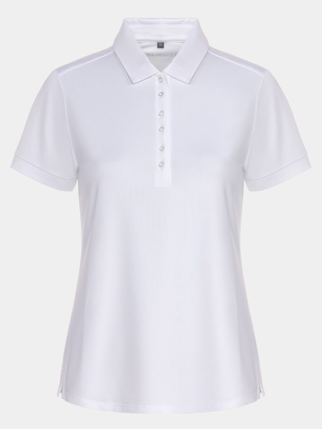 Valiente Funkční polo s krátkým rukávem bílá