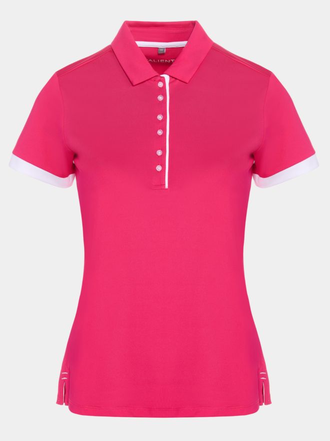Valiente Funkční polo s krátkým rukávem růžová