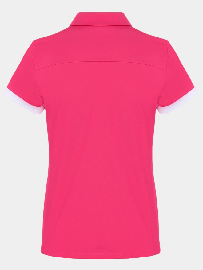 Valiente Funkční polo s krátkým rukávem růžová