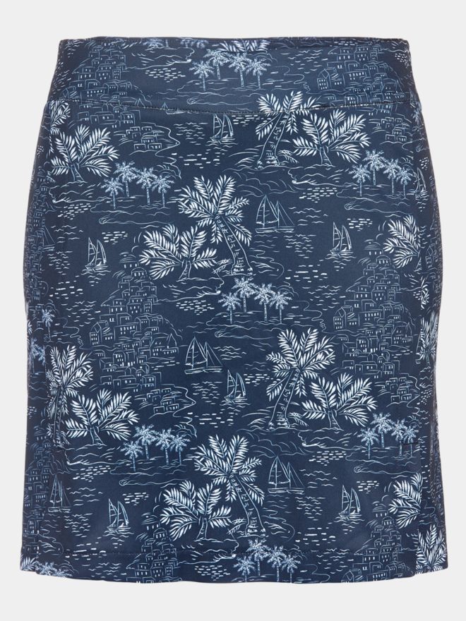 Valiente Print short skort navy