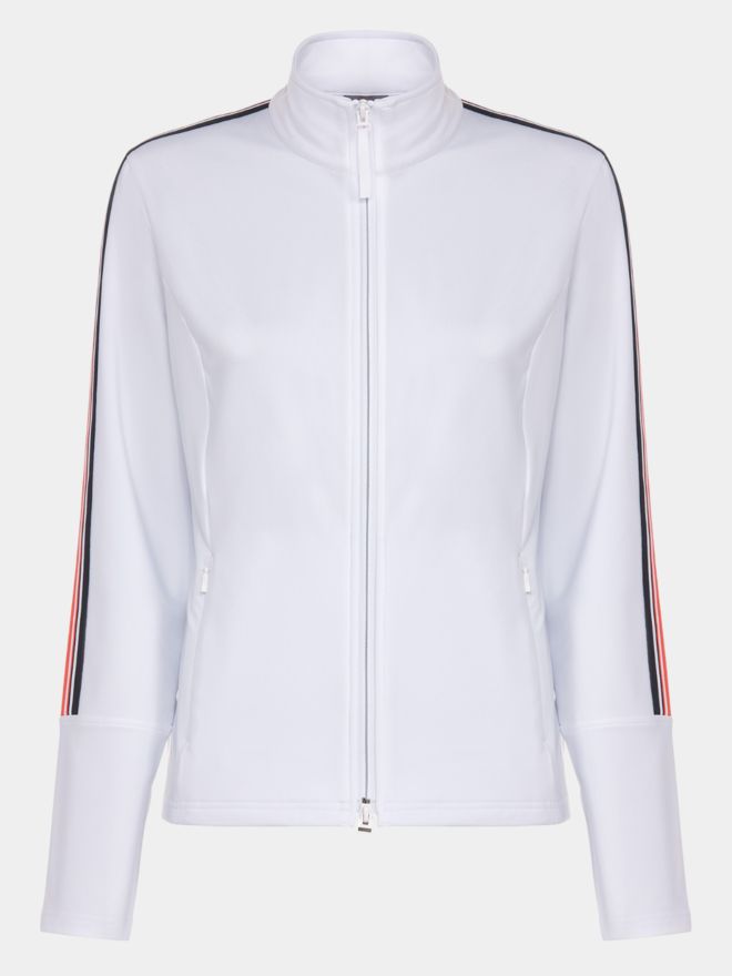 Valiente Power Stretch Jacke weiß