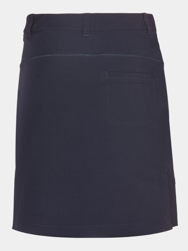 Valiente Stretch skirt long skort navy