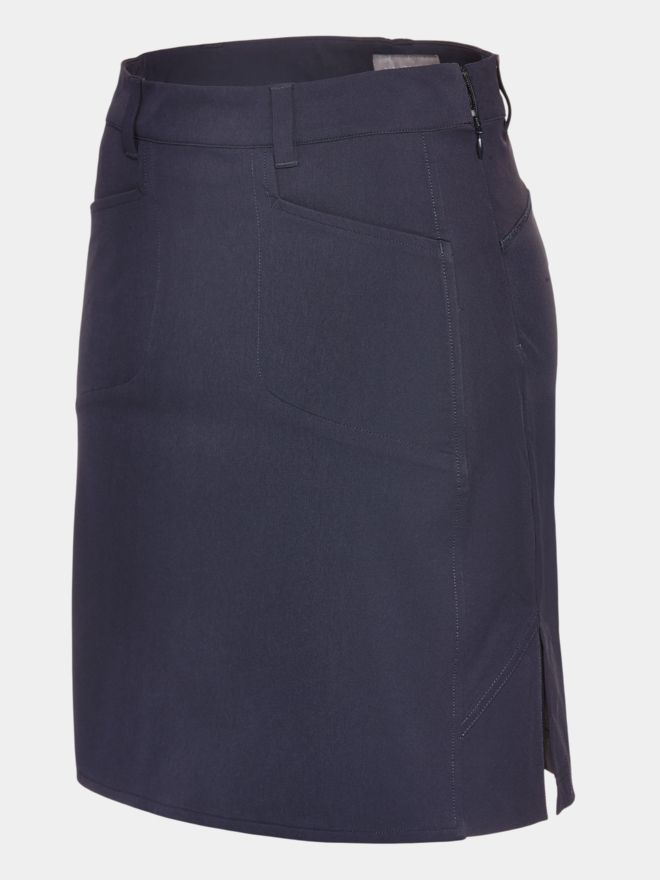 Valiente Stretch skirt long skort navy