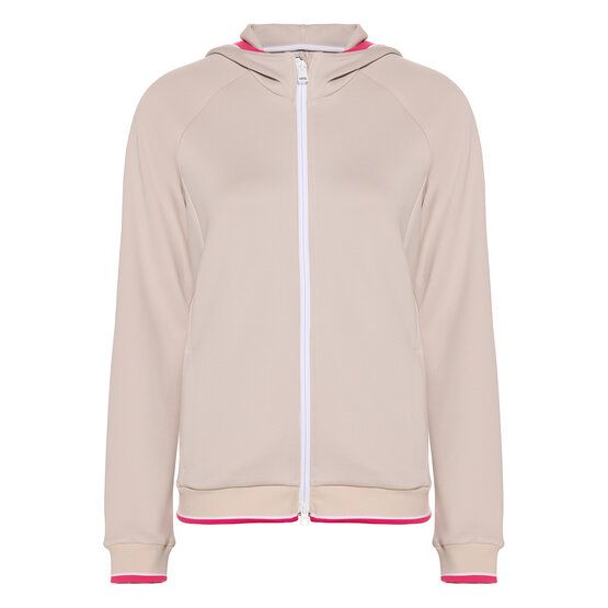 Valiente Hoodie Power Stretch Jacke sand