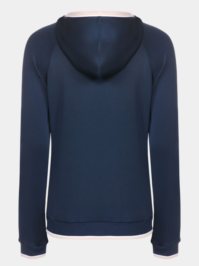 Valiente Hoodie Power Stretch Jacke navy