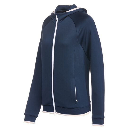 Valiente Hoodie Power Stretch Jacke navy