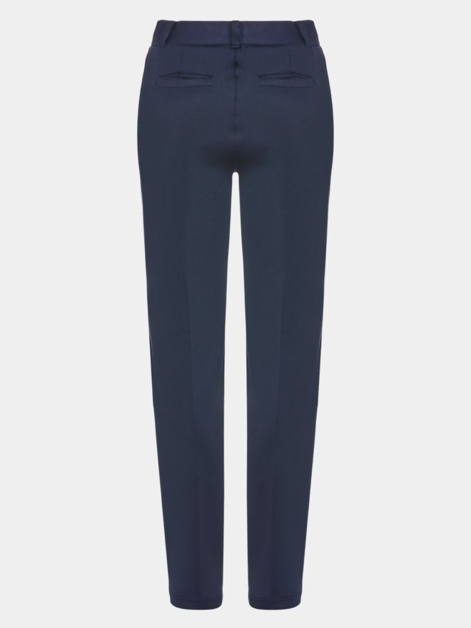 Valiente ESTHER Jersey-Stretch lang Hose navy