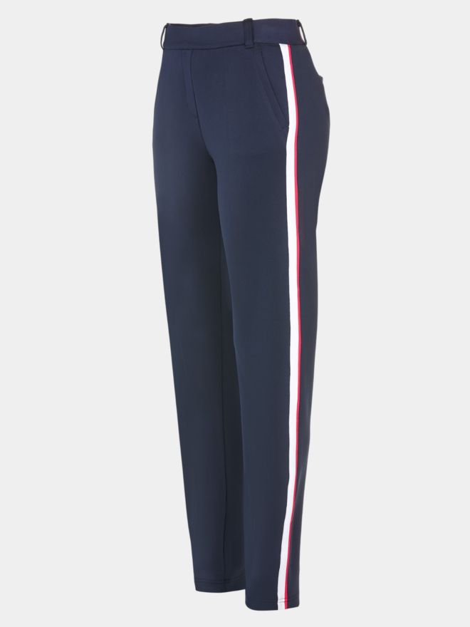 Valiente ESTHER Jersey-Stretch lang Hose navy