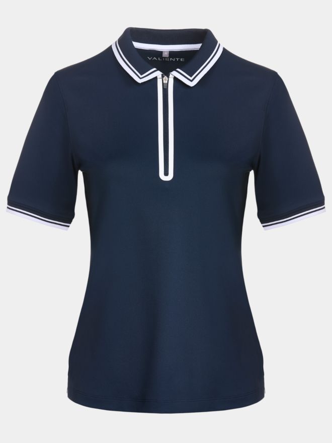 Valiente Funkční polo s krátkým rukávem námořnictvo