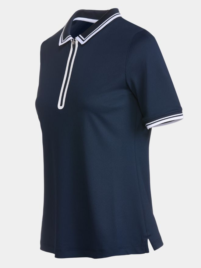 Valiente Funkční polo s krátkým rukávem námořnictvo