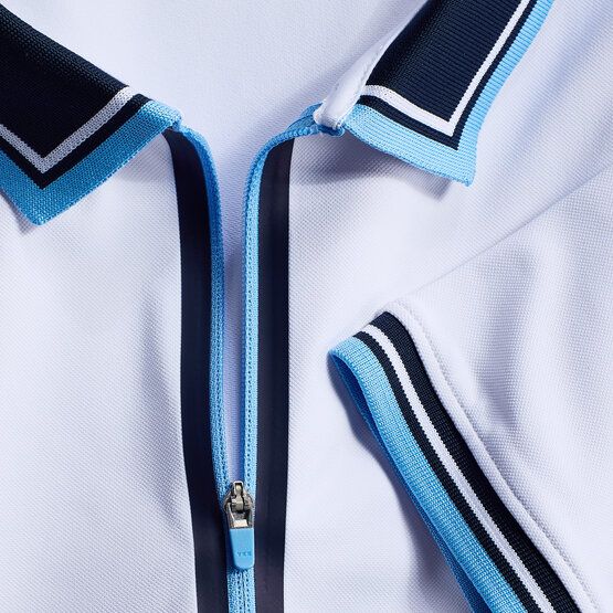 Valiente Funkční polo s krátkým rukávem bílá