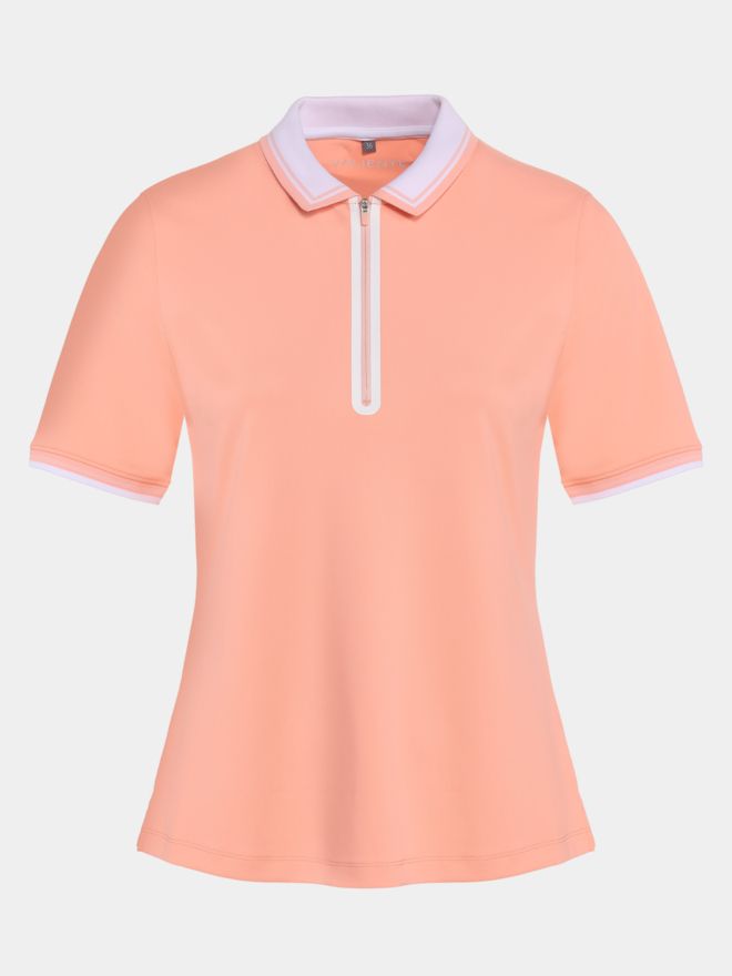 Valiente Funkční polo s krátkým rukávem korál