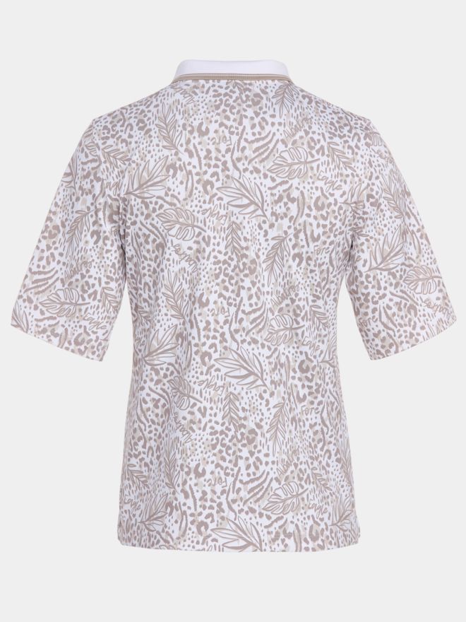 Valiente Polokošile s polo s krátkým rukávem béžová