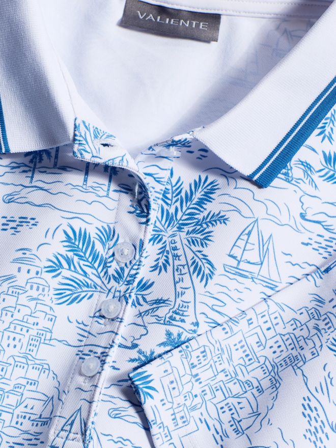 Valiente Polokošile s polo s krátkým rukávem royal