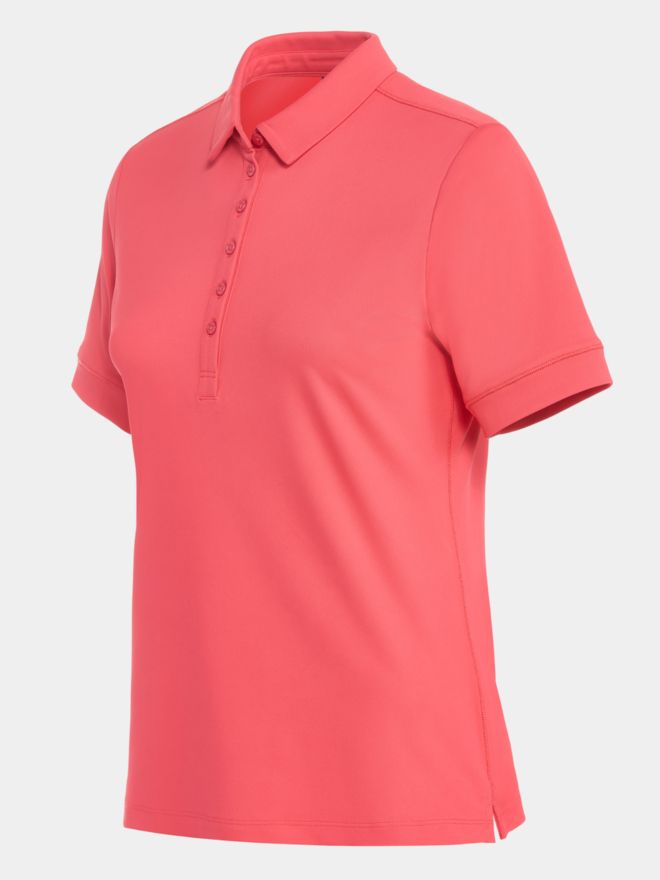 Valiente Funkční polo s krátkým rukávem korál