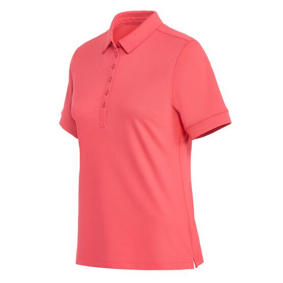 Valiente Funktions Pique  Halbarm Polo koralle