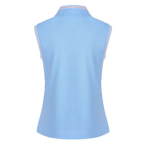 Valiente V-neck ohne Arm Polo hellblau