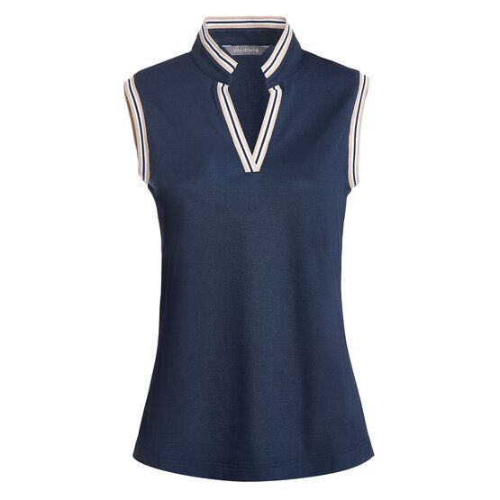 Valiente V-neck ohne Arm Polo navy