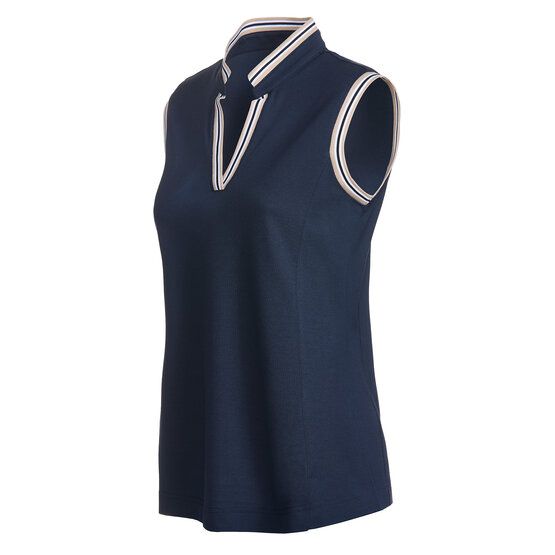 Valiente V-neck ohne Arm Polo navy