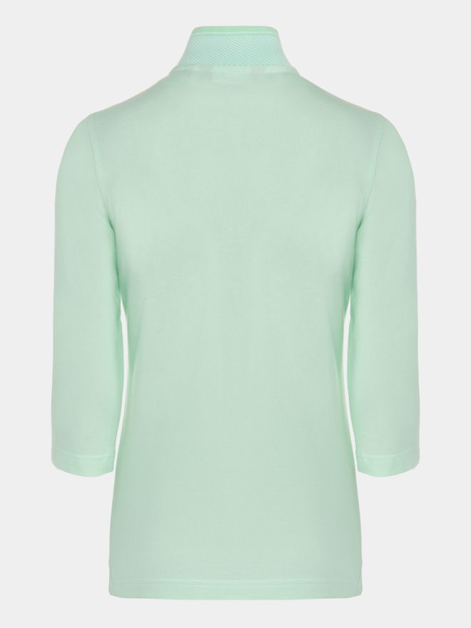 Valiente Dvoubarevná polokošile s 3/4 rukávy světle zelená