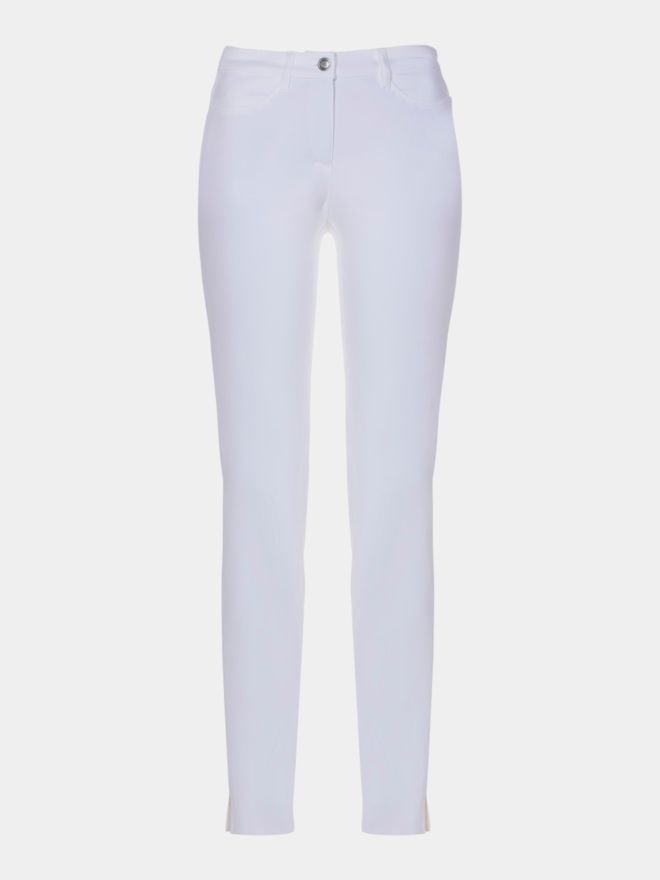 Valiente Nylonové dlouhé kalhoty ROMY bílá