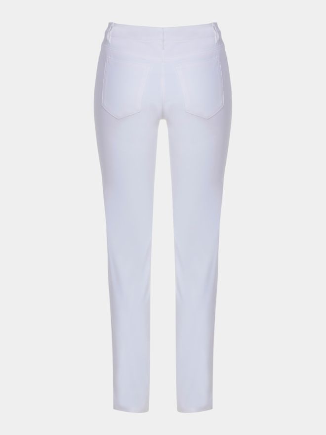 Valiente Nylonové dlouhé kalhoty ROMY bílá