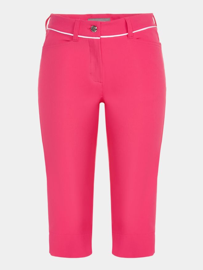 Valiente JULIE Kontrastpiping Capri Hose sand