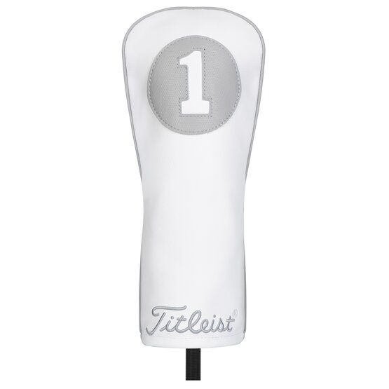 Titleist Frost Out Leder Driver Headcover weiß