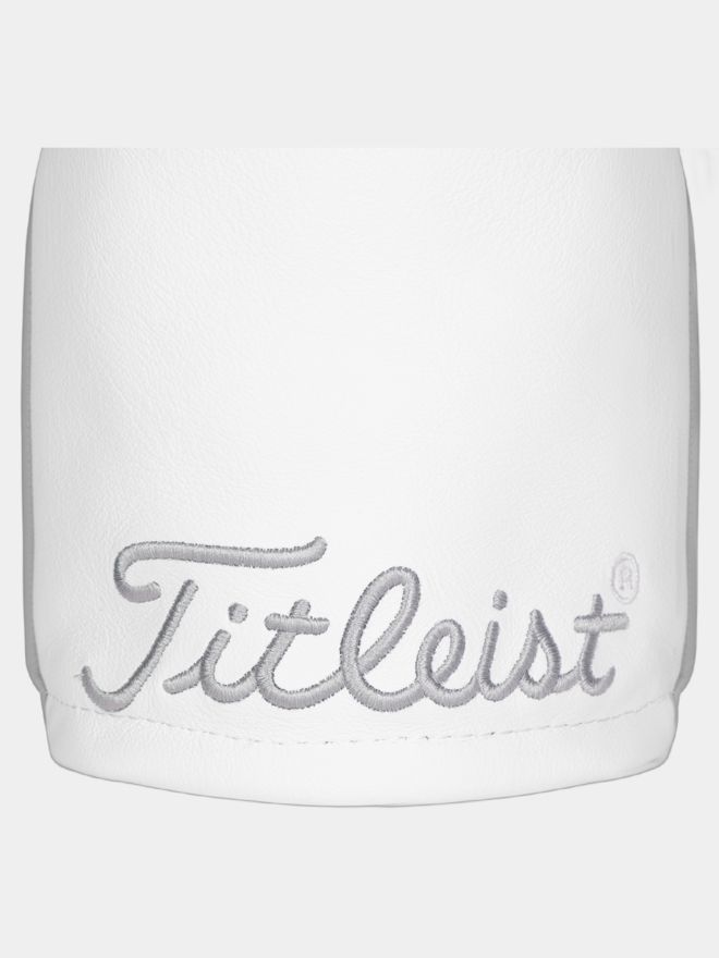 Titleist Frost Out Leder Driver Headcover weiß