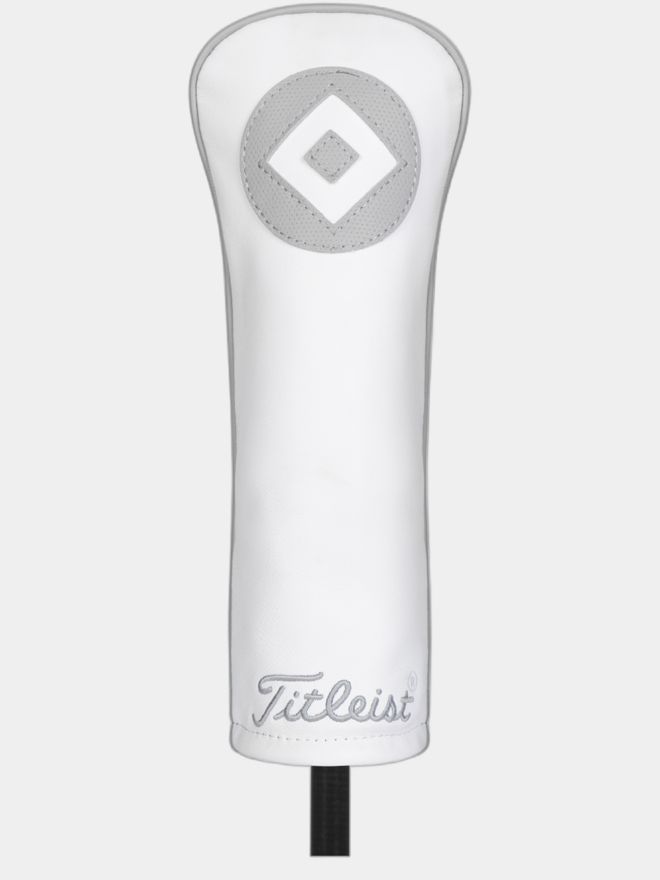 Titleist Frost Out Leder Fairway Headcover weiß