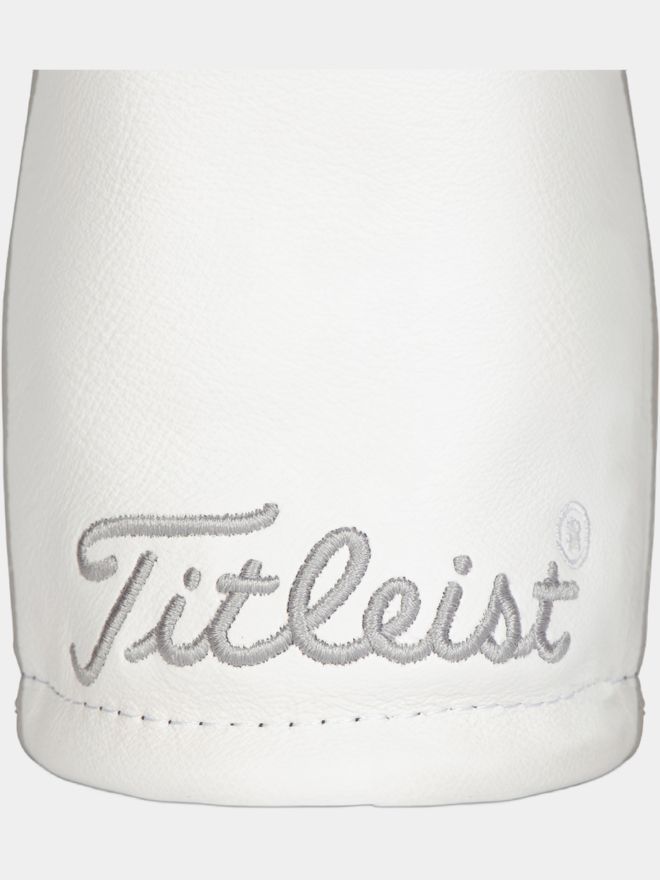 Titleist Frost Out Leder Fairway Headcover weiß