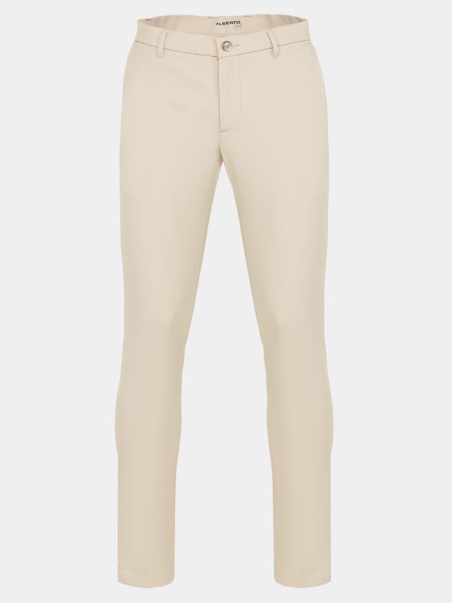 Alberto IAN-Y - 360° Performance WR Chino Hose sand